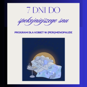 🌙 7 dni do spokojniejszego snu (pakiet Premium)